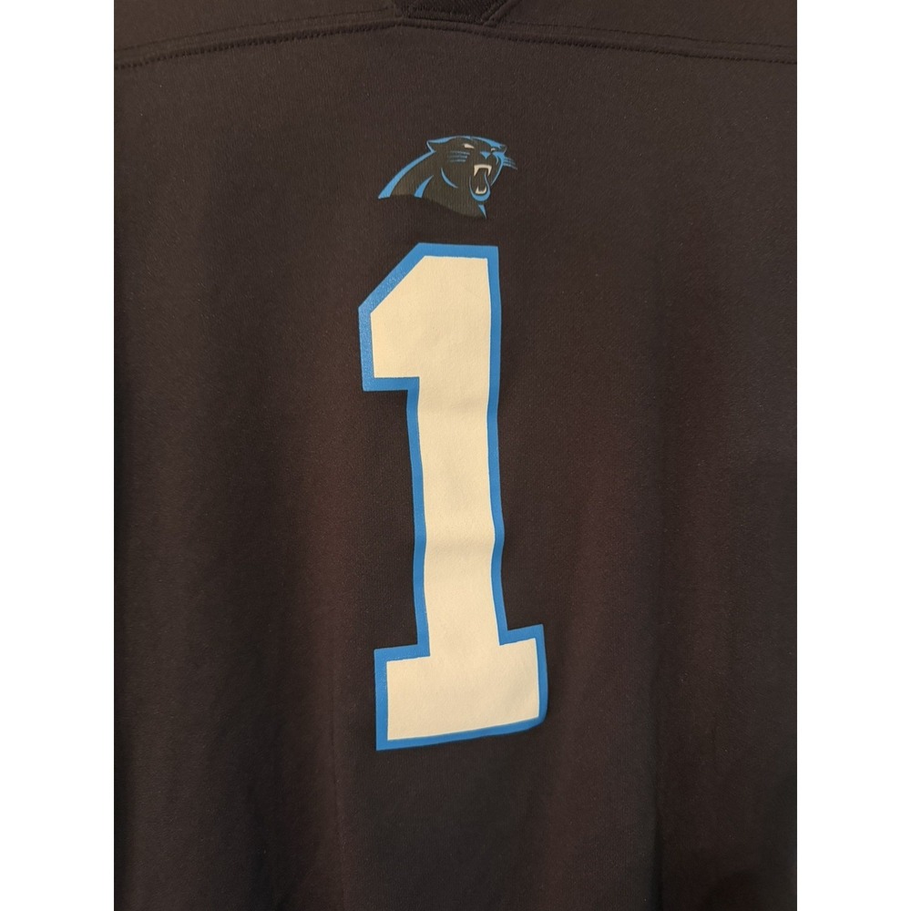 NFL Team Carolina Panthers #1 Cam Newton NFL Football Jersey Youth Size XL - Picture 2 of 8